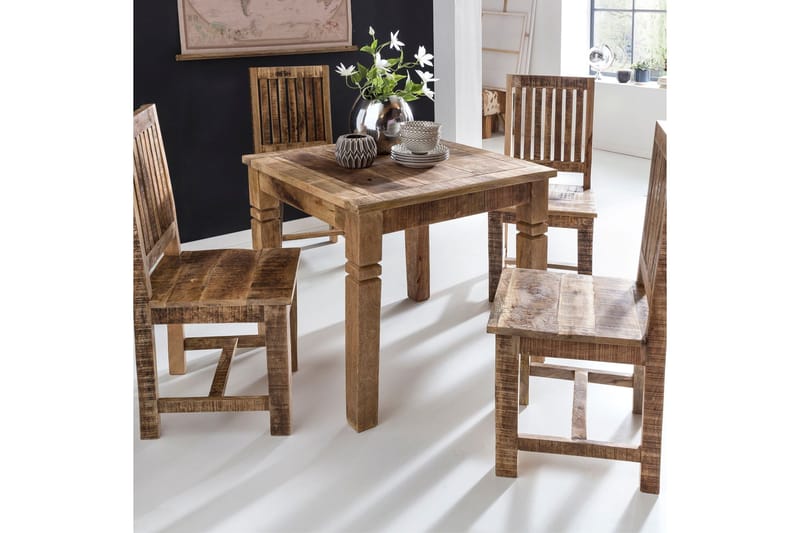 Hanck Spisebord 80 cm - Natur - Møbler - Bord - Spisebord & kjøkkenbord