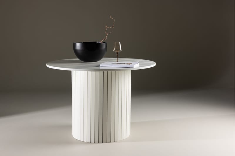 Härön Spisebord 110 cm Vit - VIND - Spisebord & kjøkkenbord
