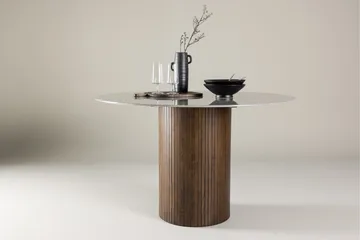 Härön Spisebord 120 cm Brun - Møbler - Bord - Spisebord & kjøkkenbord
