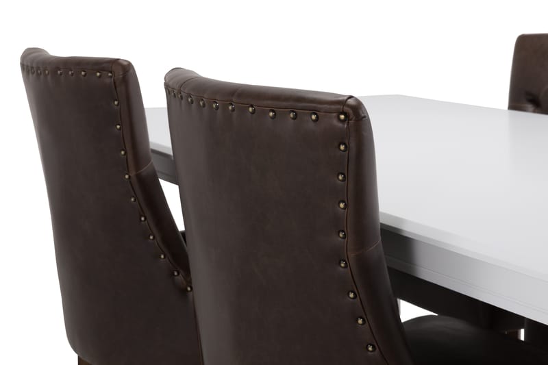 Hartford Spisebord 180 cm - Hvit - Spisebord & kjøkkenbord