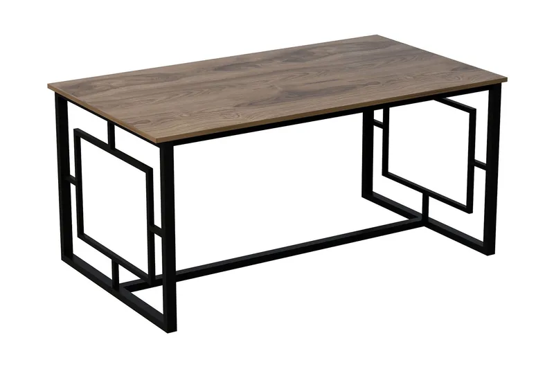 Hejde Spisebord 160 cm - Brun/Svart - Møbler - Bord - Spisebord & kjøkkenbord