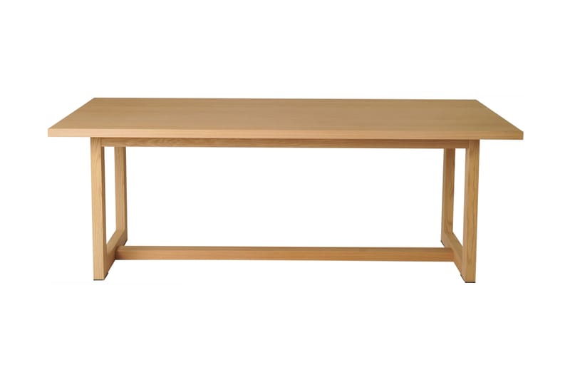 Horben Forlengningsbart Spisebord 210 cm - Hvitpigmentert - Møbler - Bord - Spisebord & kjøkkenbord
