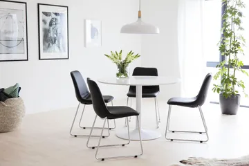 Ibiza Spisebord 110 cm Rundt - Møbler - Bord - Spisebord & kjøkkenbord