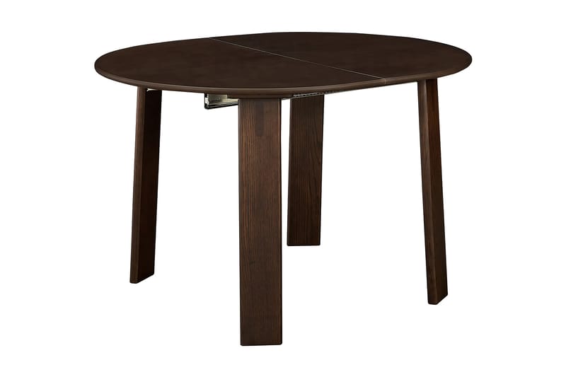 Ibraim Forlengningsbart Rundt Spisebord 120/220 cm - Brun - Spisebord & kjøkkenbord