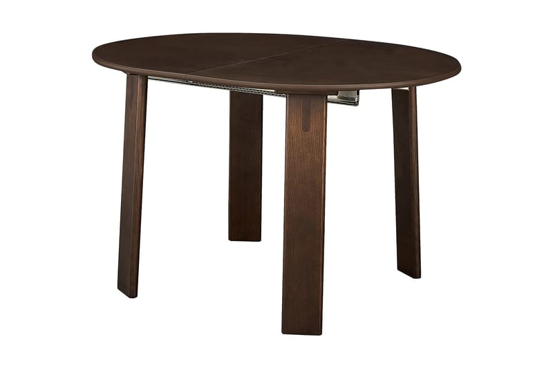 Ibraim Forlengningsbart Rundt Spisebord 120/220 cm - Brun - Spisebord & kjøkkenbord