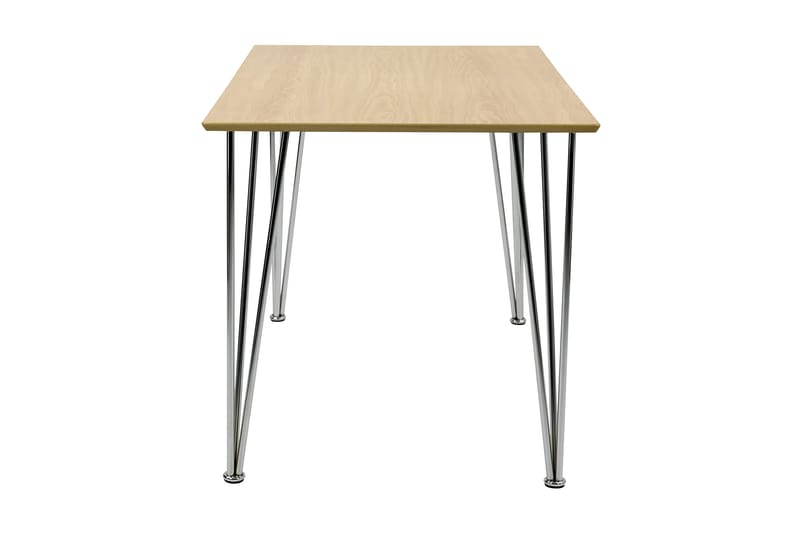 Ikeda Spisebord 120 cm - Tre/Krom - Møbler - Bord - Spisebord & kjøkkenbord