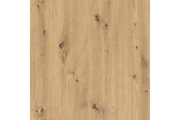 Imper Rektangulært Spisebord 185 cm med Teak- og Metallutseende - Svart|Brun - Møbler - Bord - Spisebord & kjøkkenbord
