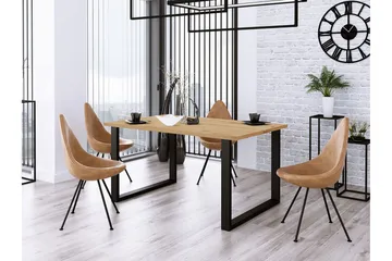 Imper Spisebord 185 cm - Lysebrun - Møbler - Bord - Spisebord & kjøkkenbord