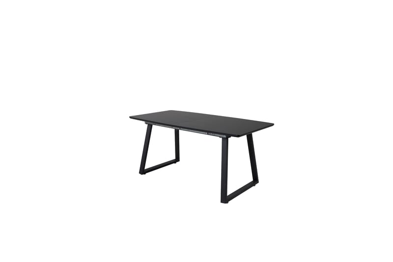 Inca Spisebord 160 cm Forlengningsbart - Sort - Møbler - Bord - Spisebord & kjøkkenbord
