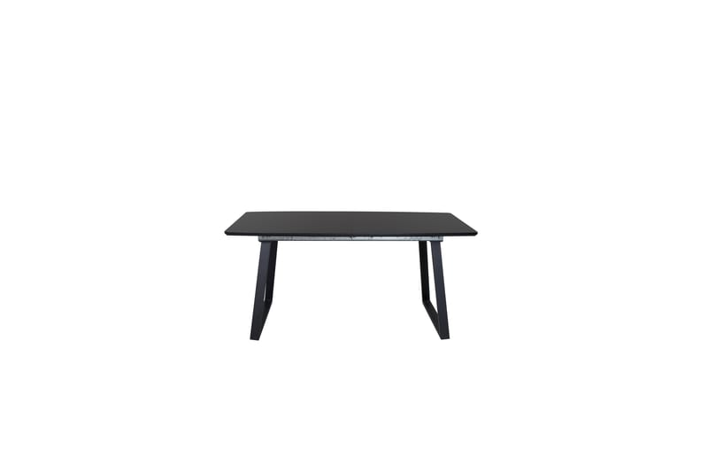Inca Spisebord 160 cm Forlengningsbart - Sort - Møbler - Bord - Spisebord & kjøkkenbord