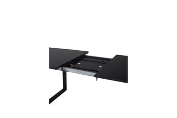 Inca Spisebord 160 cm Forlengningsbart - Sort - Møbler - Bord - Spisebord & kjøkkenbord