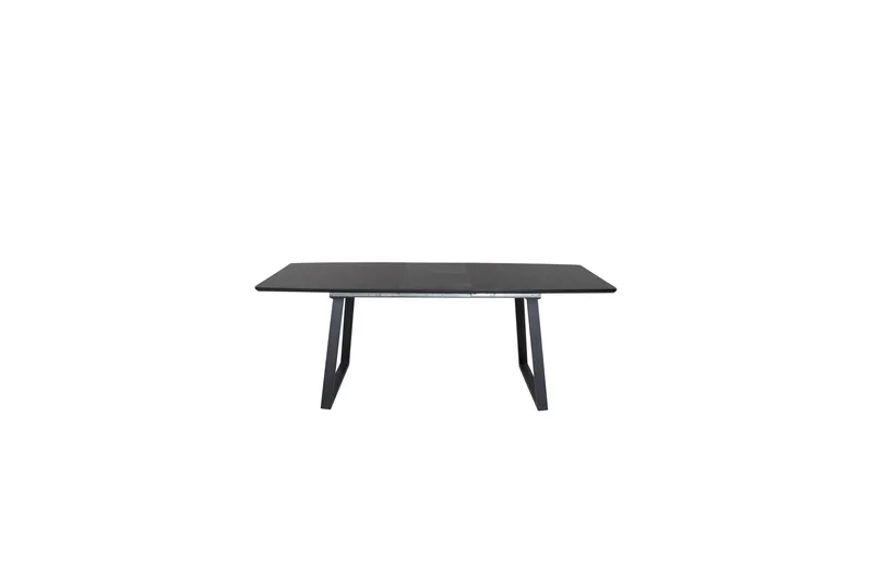 Inca Spisebord 160 cm Forlengningsbart - Sort - Møbler - Bord - Spisebord & kjøkkenbord