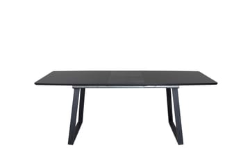 Inca Spisebord 160 cm Forlengningsbart - Sort - Møbler - Bord - Spisebord & kjøkkenbord