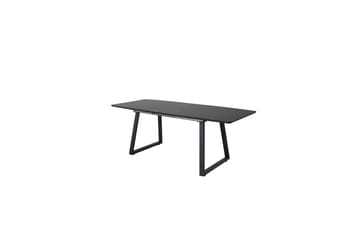 Inca Spisebord 160 cm Forlengningsbart - Sort - Møbler - Bord - Spisebord & kjøkkenbord