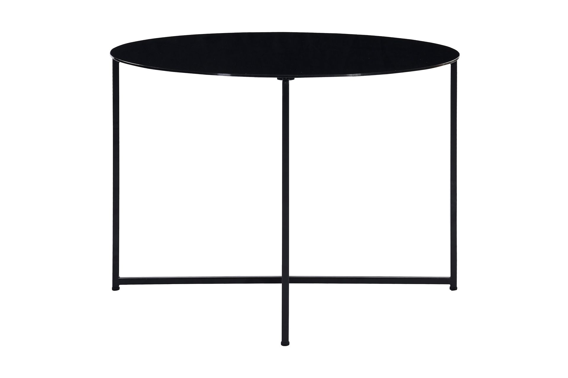 Indy Spisebord 110 cm - Glass/Metall - Møbler - Bord - Spisebord & kjøkkenbord