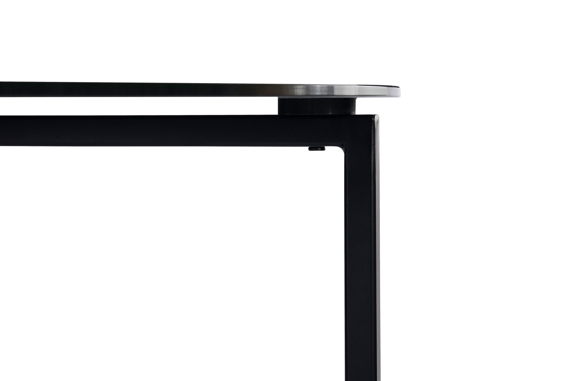Indy Spisebord 110 cm - Glass/Metall - Møbler - Bord - Spisebord & kjøkkenbord