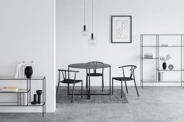 Indy Spisebord 110 cm - Glass/Metall - Møbler - Bord - Spisebord & kjøkkenbord