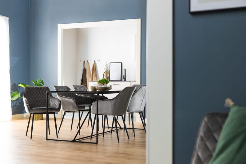 Indy Spisebord 180 cm - Glass/Metall - Møbler - Bord - Spisebord & kjøkkenbord