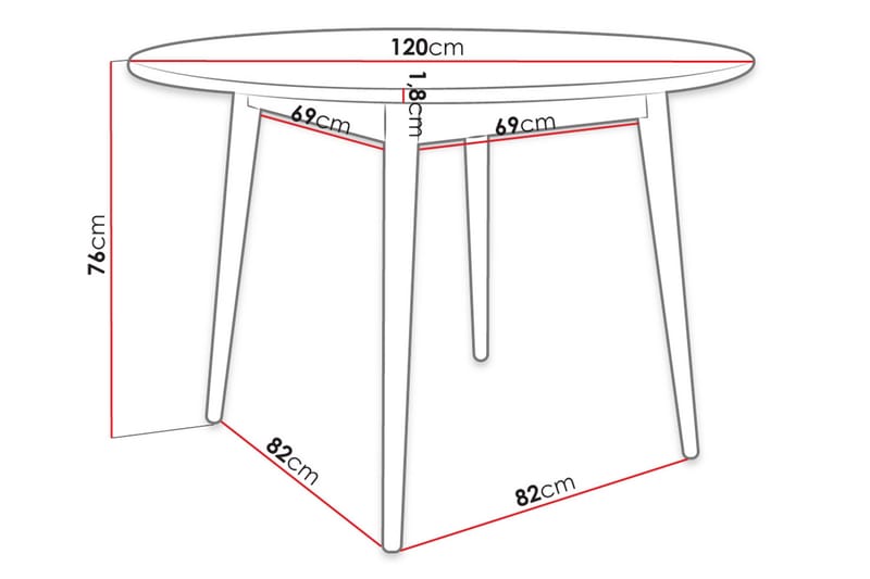 Ingram Spisebord - Møbler - Bord - Spisebord & kjøkkenbord