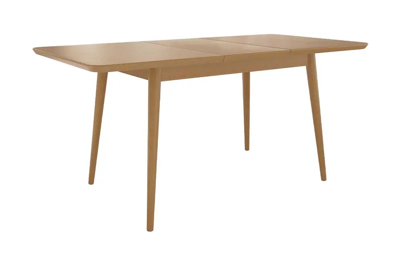 Ingram Utvidbart Rektangulært Spisebord 140 cm i Tre, Beige