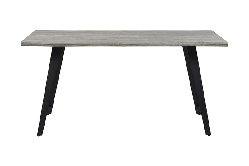 Iossi Spisebord 160 cm - Grå/Svart - Møbler - Bord - Spisebord & kjøkkenbord