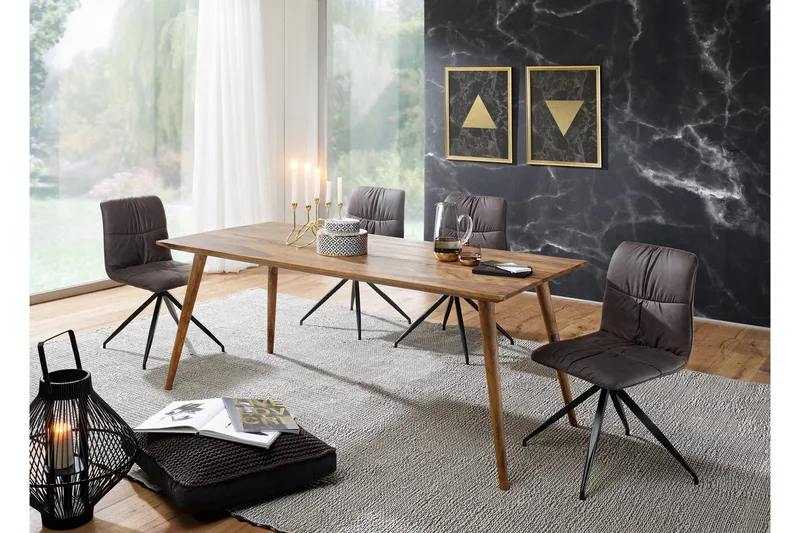 Iviana Spisebord 160 cm - Brun - Møbler - Bord - Spisebord & kjøkkenbord