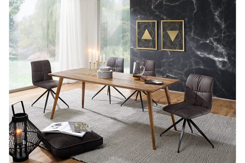 Iviana Spisebord 160 cm - Brun - Møbler - Bord - Spisebord & kjøkkenbord