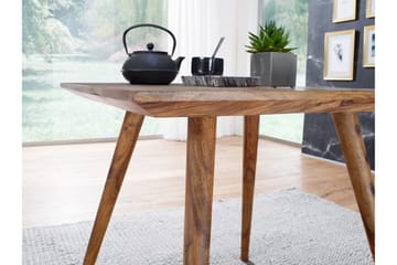 Iviana Spisebord 80 cm i Tre med Valnøttutseende - Brun - Møbler - Bord - Spisebord & kjøkkenbord