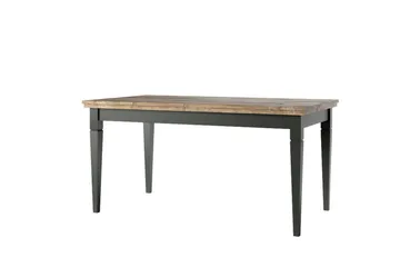 Ivreri Forlengningsbart Spisebord 160 cm - Khaki/Natur - Møbler - Bord - Spisebord & kjøkkenbord