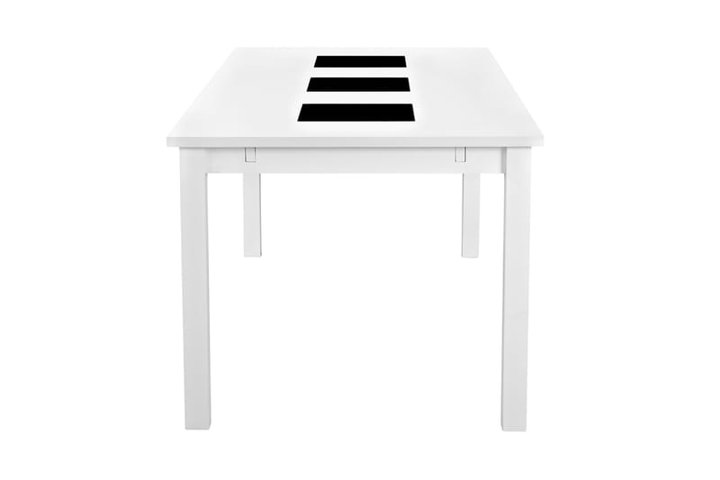 Jasmin Forlengningsbart Spisebord 180 cm - Hvit - Møbler - Bord - Spisebord & kjøkkenbord