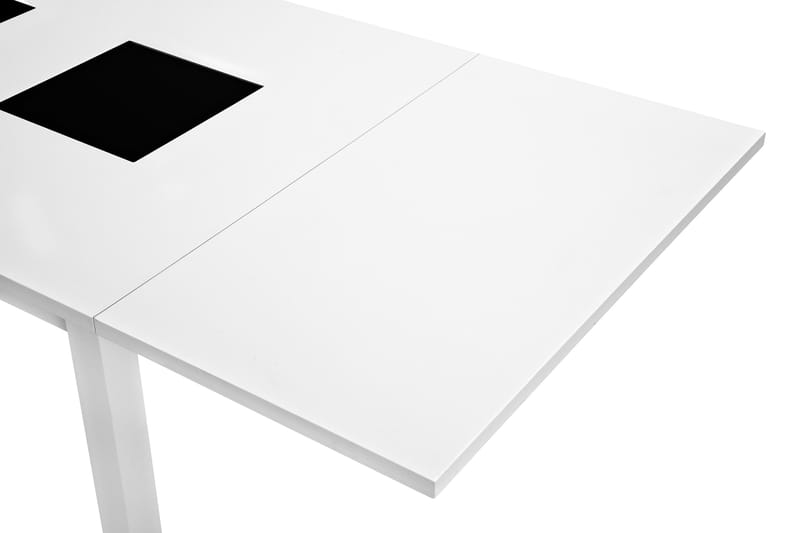 Jasmin Forlengningsbart Spisebord 180 cm - Hvit - Møbler - Bord - Spisebord & kjøkkenbord