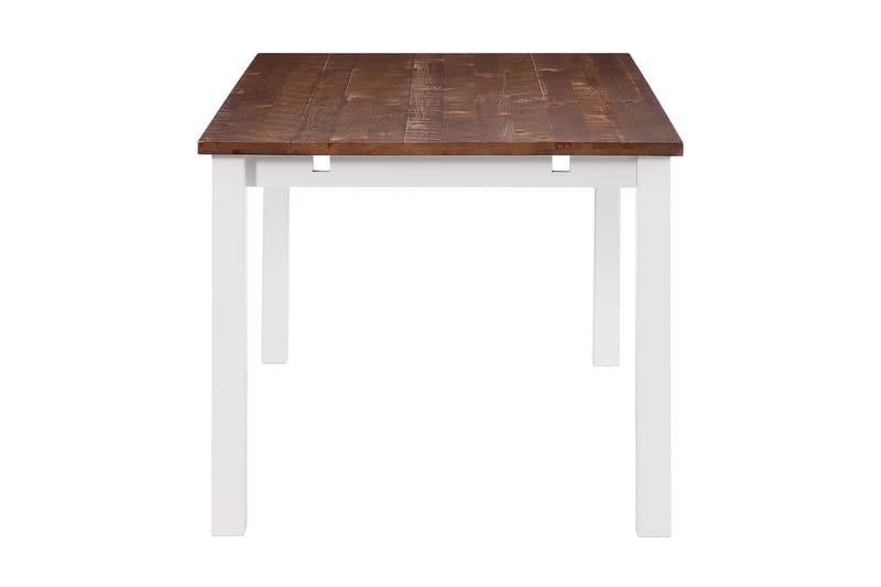 Jasmin Forlengningsbart Spisebord 90 cm - Hvit/Natur - Møbler - Bord - Spisebord & kjøkkenbord
