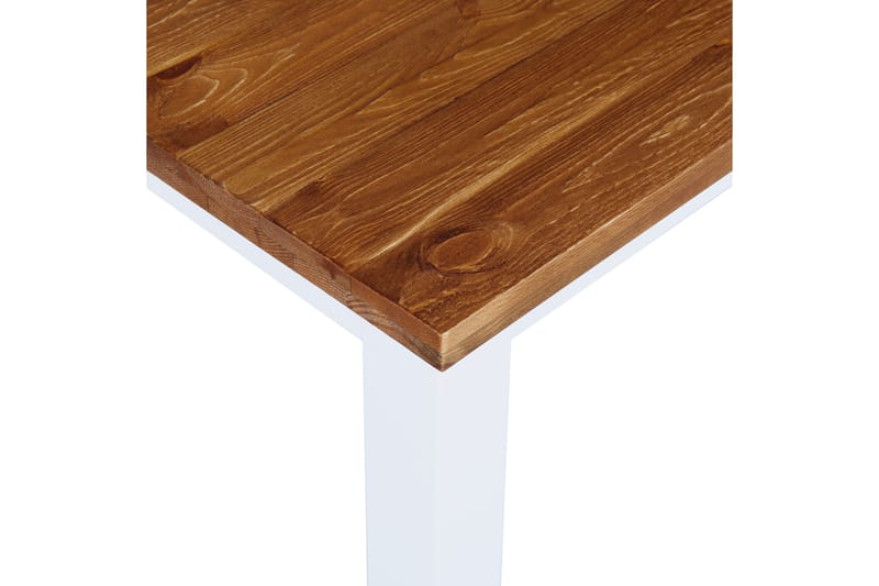 Jasmin Forlengningsbart Spisebord 90 cm - Natur/Hvit/Svart - Spisebord & kjøkkenbord