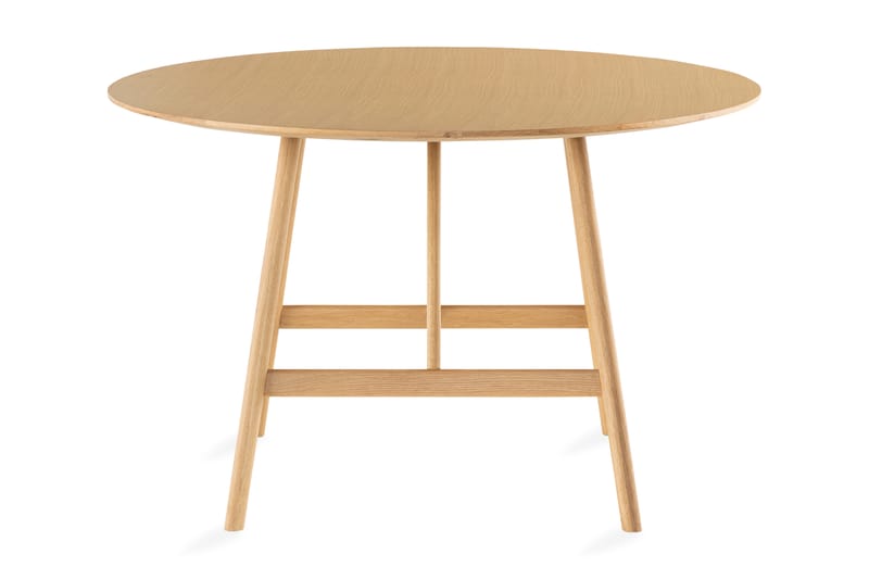 Jerup Rundt Lite Spisebord - Kjøkkenbord 120 cm Eiketre - Brun - Møbler - Bord - Spisebord & kjøkkenbord