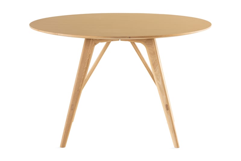 Jerup Rundt Lite Spisebord - Kjøkkenbord 120 cm Eiketre - Brun - Møbler - Bord - Spisebord & kjøkkenbord