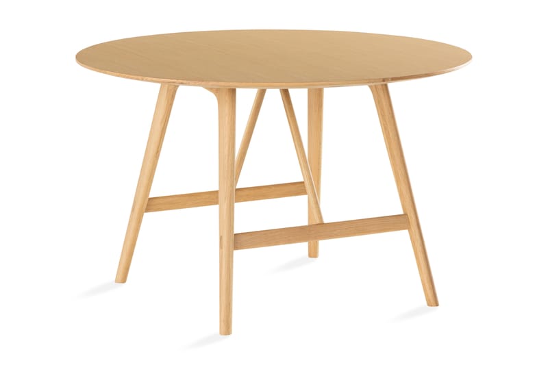 Jerup Rundt Lite Spisebord - Kjøkkenbord 120 cm Eiketre - Brun - Møbler - Bord - Spisebord & kjøkkenbord
