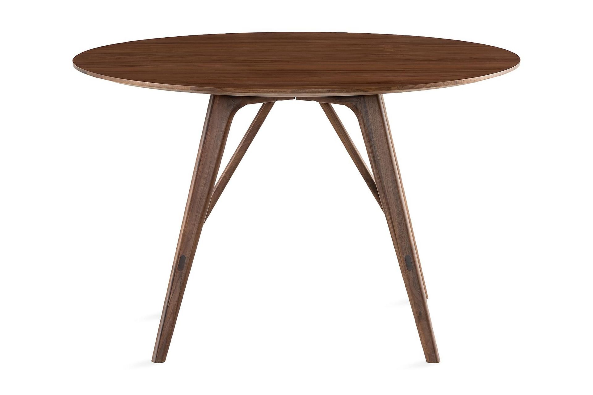 Jerup Spisebord 120 cm  Rundt - Brun - Møbler - Bord - Spisebord & kjøkkenbord