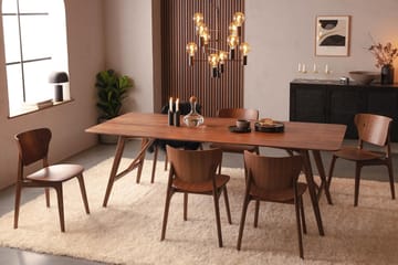 Jerup Spisebord 220 cm - Brun - Møbler - Bord - Spisebord & kjøkkenbord