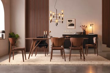 Jerup Spisebord 220 cm - Brun - Møbler - Bord - Spisebord & kjøkkenbord
