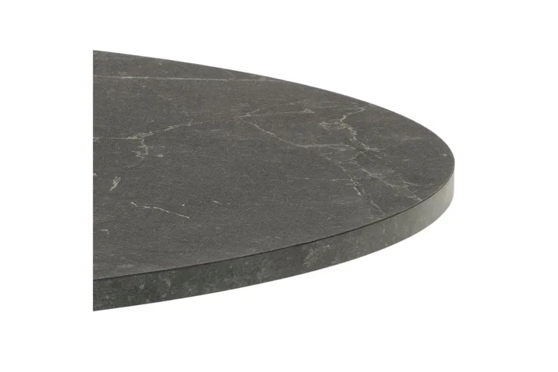 Jora Spisebord 110 cm Rundt - Svart/Matt Svart - Møbler - Bord - Spisebord & kjøkkenbord