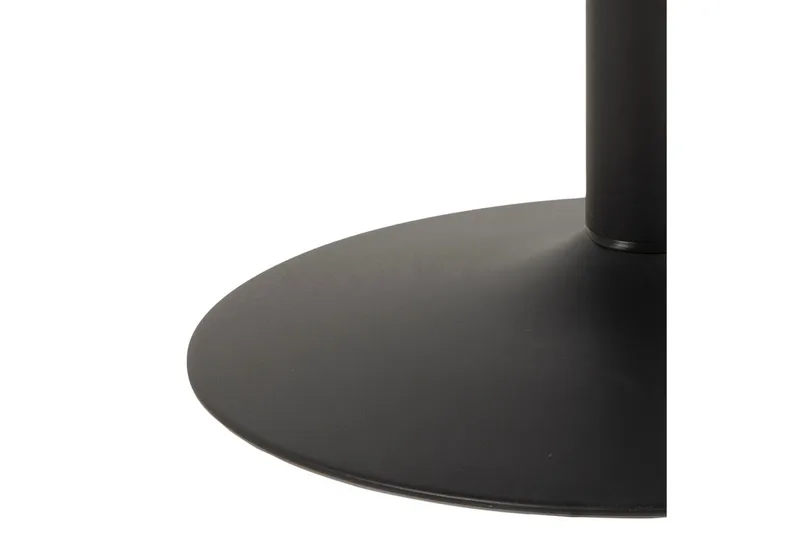 Jora Spisebord 110 cm Rundt - Svart/Matt Svart - Møbler - Bord - Spisebord & kjøkkenbord