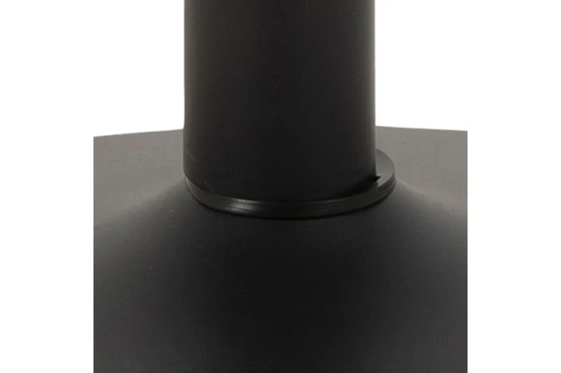 Jora Spisebord 110 cm Rundt - Svart/Matt Svart - Møbler - Bord - Spisebord & kjøkkenbord