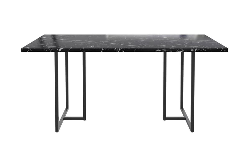 Kaiti Spisebord Marmor - Svart - Spisebord & kjøkkenbord
