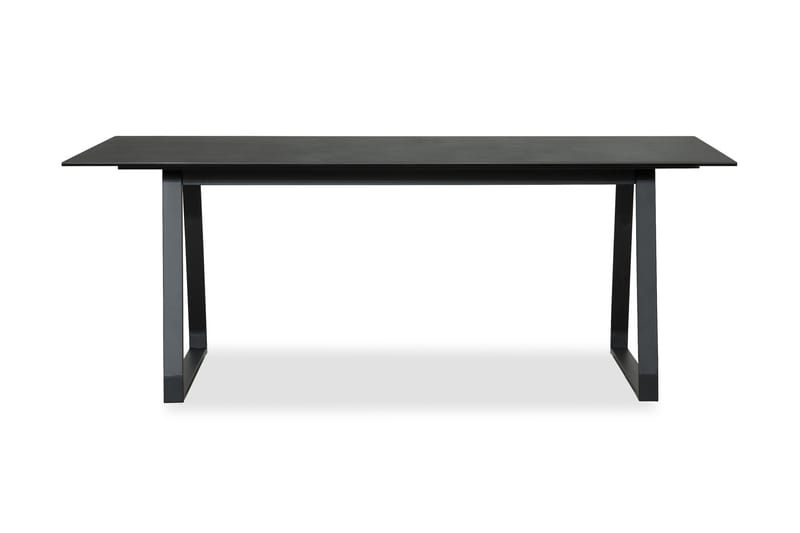 Kaj Spisebord 200 cm - Svart - Spisebord & kjøkkenbord