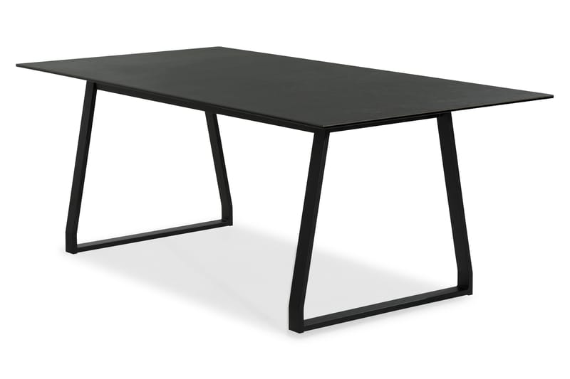 Kaj Spisebord 200 cm - Svart - Spisebord & kjøkkenbord