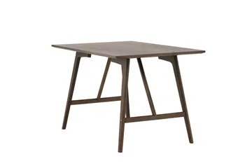 Kaseidon Rektangulært Spisebord 120 cm i Tre med Valnøttutseende - Brun - Møbler - Bord - Spisebord & kjøkkenbord