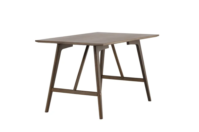 Kaseidon Rektangulært Spisebord 120 cm i Tre med Valnøttutseende - Brun - Møbler - Bord - Spisebord & kjøkkenbord