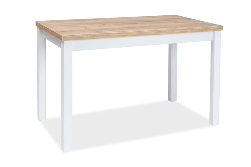 Kedam Spisebord 100 cm - Hvit - Spisebord & kjøkkenbord
