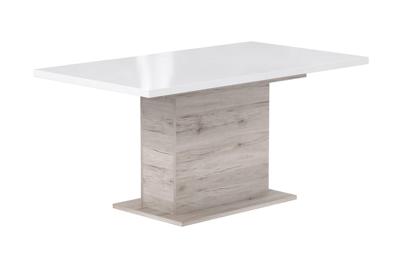 Keoisha Spisebord 160 cm - Brun / Hvit - Møbler - Bord - Spisebord & kjøkkenbord