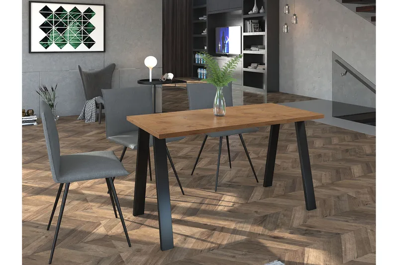 Kleos Spisebord 138 cm - Eik - Møbler - Bord - Spisebord & kjøkkenbord